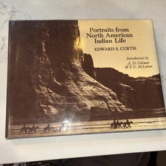 Portraits from North American Indian Life HC DJ By Edward S. Curtis 1972
