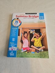 Summer Bridge Activities 2-3 Workbooks, Ages 7-8, Math, Reading Comprehension…