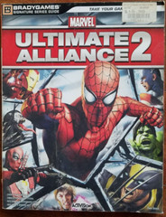 Marvel Ultimate Alliance 2 Brady Games Paperback For PS2-3 XBOX 360 301 PAGES