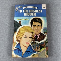 To The Highest Bidder by Hilda Pressley 1971 Harlequin Romance Paperback Book