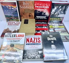 Nazi Germany Book Lot Adolf Hitler’s Girl Prisoners Castle Death of Third Reich