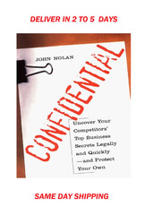 CONFIDENTIAL WRITTEN BY JOHN NOLAN ENGLISH PAPERBACK FREE SHIPPING (USA ITEM)