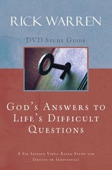 God’s Answers to Life’s Difficult Questions Bible Study Guide – Warren, Rick…