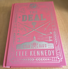 Elle Kennedy The Deal, YA Romance Fiction Novel, Hardcover, Illustrated