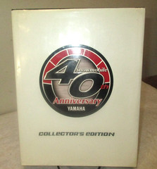 YAMAHA Snowmobile 40th Anniversary Collector’s Edition Hardcover Book. © 2007