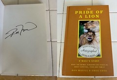 Ron Magill & Greg Cote Pride of a Lion: K’wasi’s Story Hardcover 2023 Signed