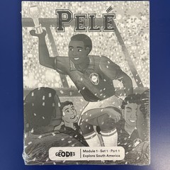 My Geodes Fundations Level K Mod 1, Set 1- Explore South America Pelé NEW 5 pack