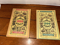 2 — Old Farmers Almanac 1989 & 1990 198th Anniversary Edition Special Farm