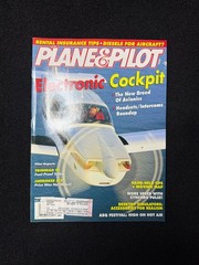 Plane & Pilot Magazine Electronic Cockpit 1994 Aviation Aircraft GPS Avionics