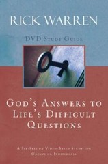God’s Answers to Life’s Difficult Questions Study Guide – Warren, Rick