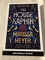 The House Saphir Marissa Meyer ARC Book TPB New Unread Advance Reader Copy