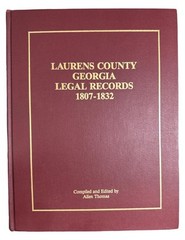 Laurens County Georgia Legal Records, 1808-1832