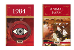 1984 & Animal Farm (Set of 2 Books) by George Orwell, Paperback -NEW