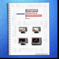 LOWRANCE HOOK2 X 4X 5X 7X GPS Series User Manual Operation, TOUGH SPIRAL BINDING