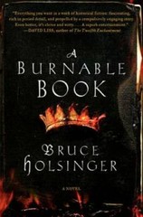 A Burnable Book: A Novel – Hardcover By Holsinger, Bruce – GOOD