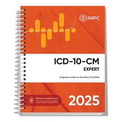 ICD-10-CM COMPLETE CODE SET 2025 BY Aapc SPIRAL_BOUND **GOOD**