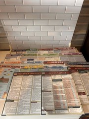 Lot of 18 Laminated Study Guides QuickStudy & SparkCharts