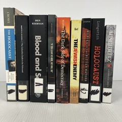 Genocide Holocaust and Ethnic Cleansing History lot of 8 books anti-Semitism