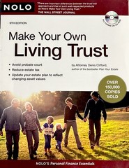 Make Your Own Living Trust Paperback Denis Clifford