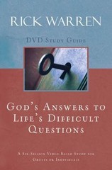 God’s Answers to Life’s Difficult Questions : A Six-Session Video-Based Study…