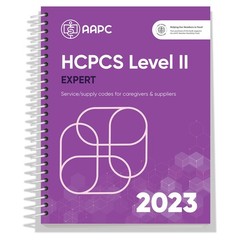 HCPCS Level II Expert 2023 (HCPCS Code Books) – aapc – Good – See condition …