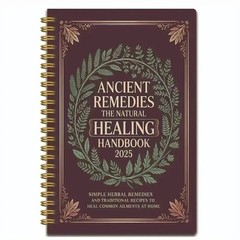 ANCIENT REMEDIES THE NATURAL HEALING HANDBOOK SPIRAL-BOUND GUIDE Notebook